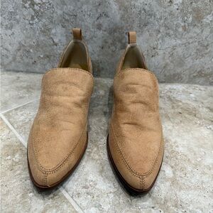 Lucky Brand Tan Suede Women's Loafers